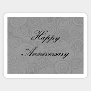 Anniversary Swirls Sticker